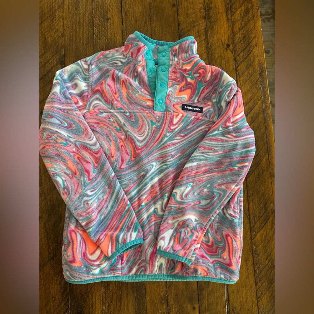 Lands’ End girls sweatshirts. Size L(10-12).